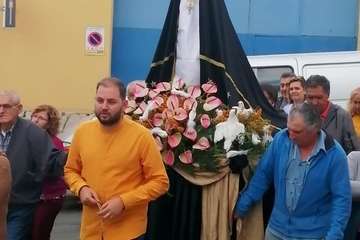 La Santa Cruz y la Virgen de la Paloma se encuentran en El Calero (Foto TA)